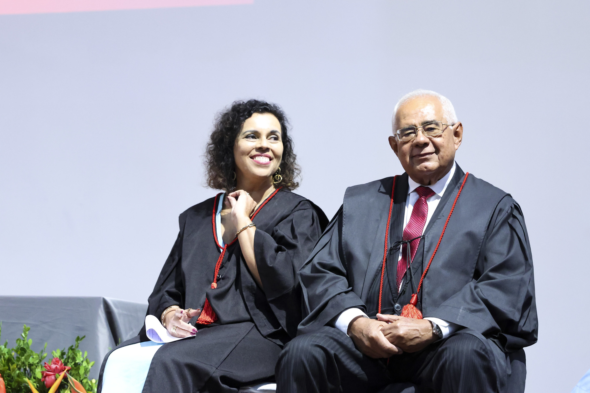 Fotografia dos dois novos procuradores de justiça