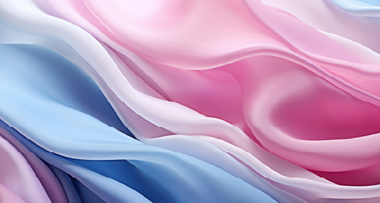 Imagem da bandeira azul e rosa do movimento trans