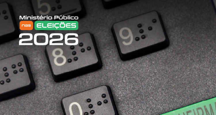 Imagem de teclado da urna eletrônica