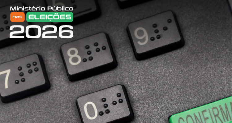 Imagem de teclado de urna eletrônica